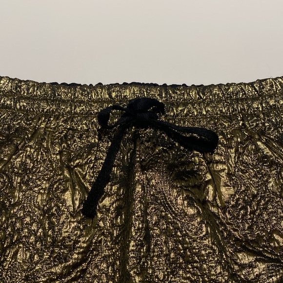 Zadig & Voltaire Mini Gold Skirt - Picture 4 of 13